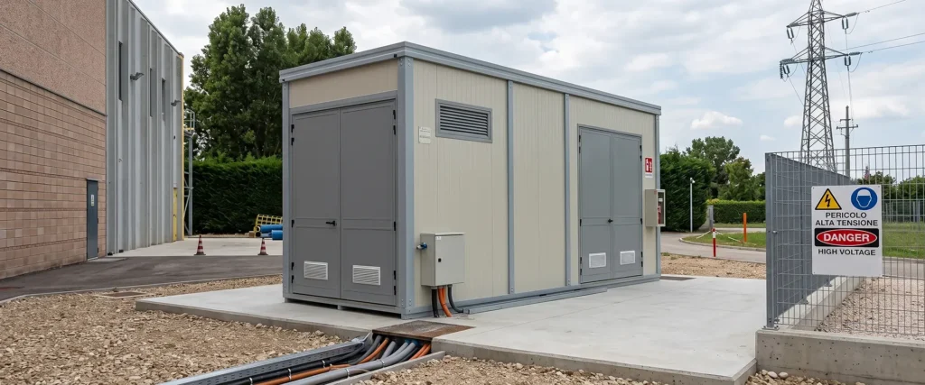 esempio di utilizzo monoblocco uso cabina elettrica