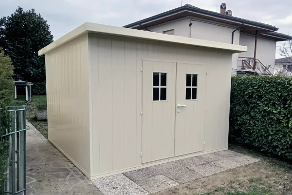 casetta da giardino in pvc